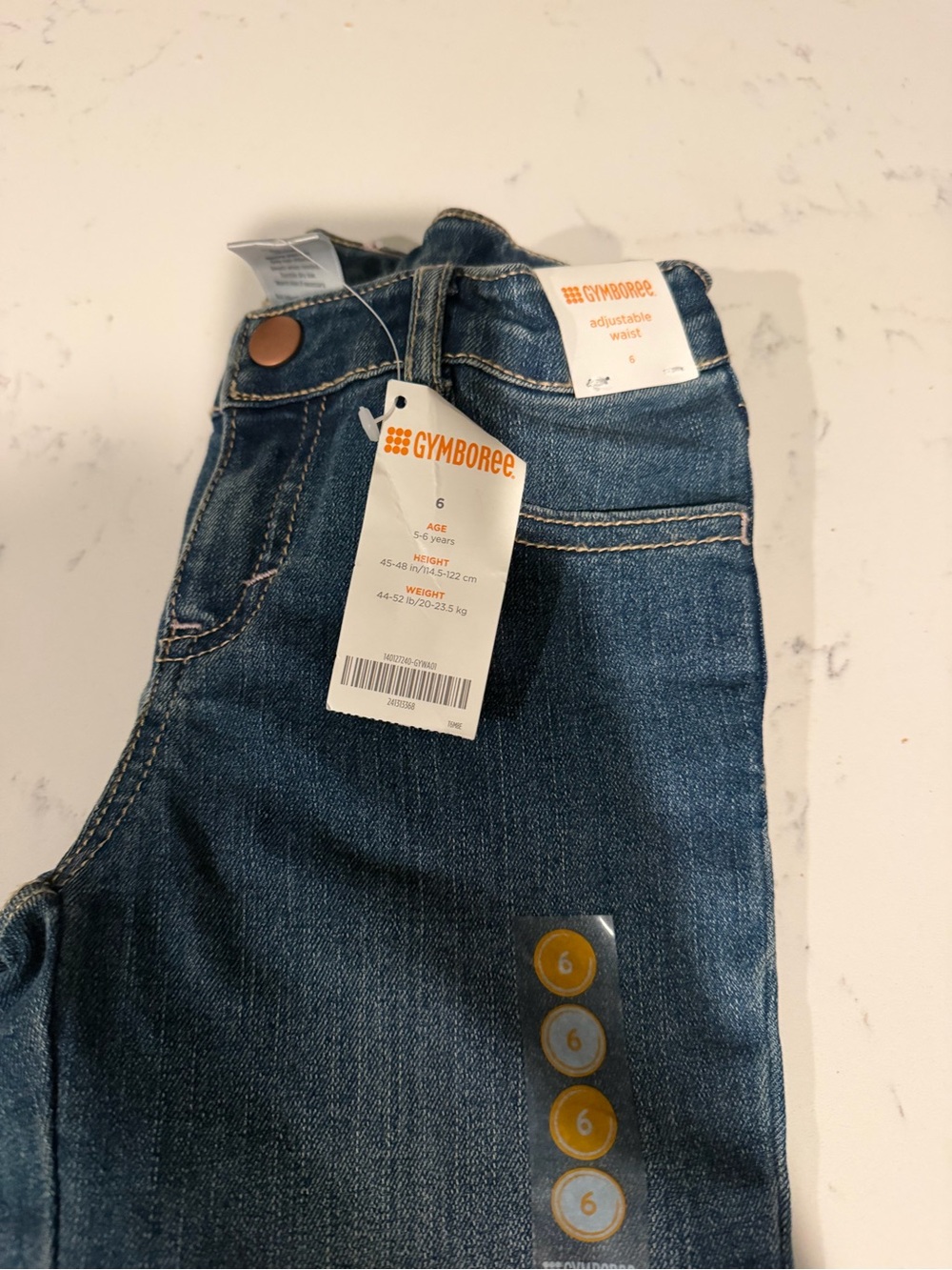 Gymboree Girls Dark Blue Skinny Jeans